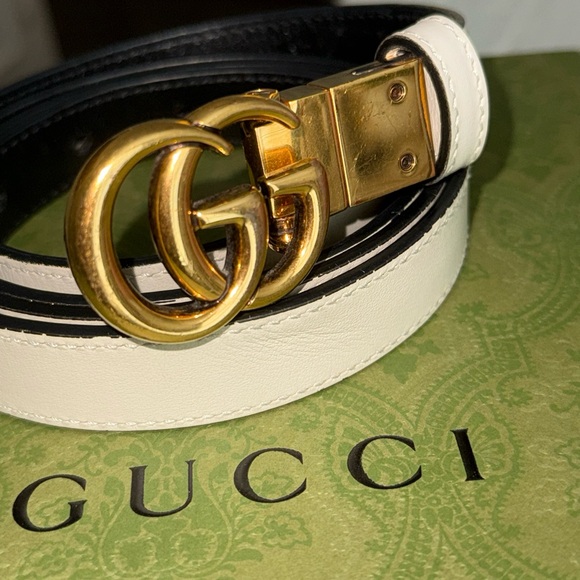 Gucci Marmont reversible thin belt size 110 - Picture 2 of 9